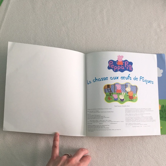 🐣 “La chasse aux œufs de Pâques” French Language Peppa Pig Paperback Book 🇫🇷 - Picture 3 of 13